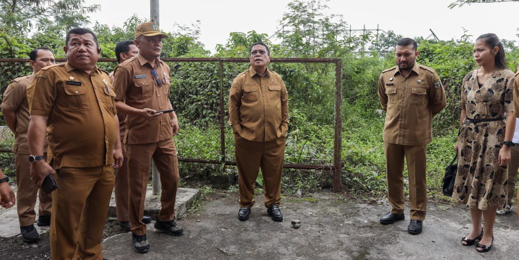 Wali Kota P.Siantar Tinjau Stadion Sangnaualuh