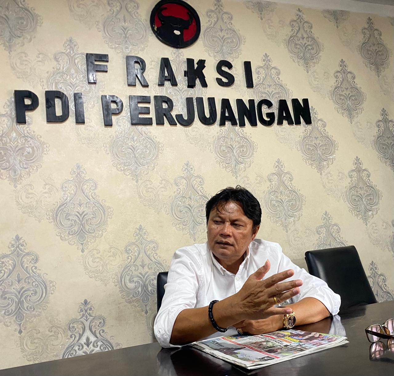 Ketua F PDI-P Sesalkan Kades Helvetia Tolak Bantuan Pasang Pipa Air Bersih