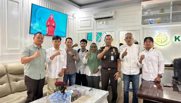 Audiensi Waspada.id Dengan Kejari Binjai, Jufri: Waspada Jangan Seperti Jamur
