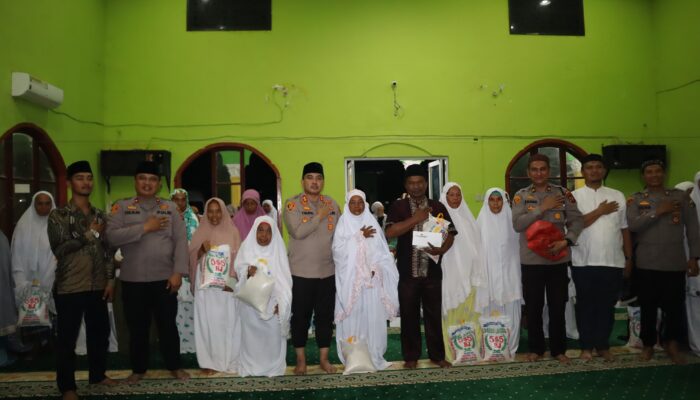 Safari Ramadan Kapolres Batubara Kunjungi Masjid Medang Deras