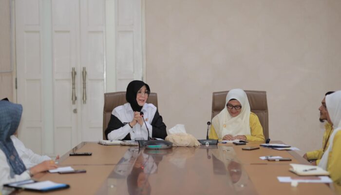 Illiza Terima Kunjungan BKKBN, Bahas Penurunan Angka Stunting