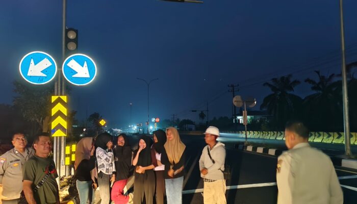 Polsek P.Brandan Patroli Asmara Subuh 