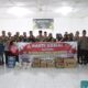 Kunjungan Kapolres dan jajarannya si PA Islamic Centre dan Pondok Pesantren PM Darul Khoirot Tanjung Hataran.(Waspada/ist).