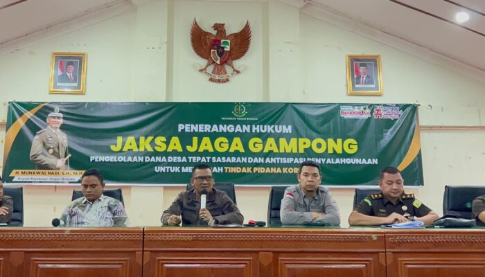 Kajari Bireuen Ingatkan Keuchik: Bek Wate Khem Rame-rame, Wate Klik Tinggal Sidroe