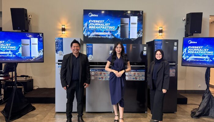 Midea Luncurkan Everest, Kulkas Berkapasitas Terbesar Dan Fitur Terkini