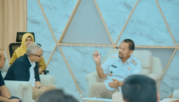 Bupati Baharuddin Terima Audiensi PT Inalum Soal CSR