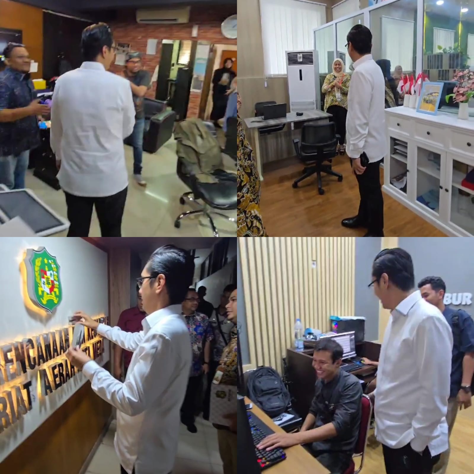 ASN Pemko Medan Kagum Ruang Kerjanya Dikunjungi Rico Waas ASN Pemko Medan Kagum Ruang Kerjanya Dikunjungi Rico Waas