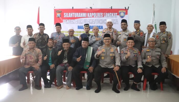 Kapolres Langkat Silaturahmi Ke MUI