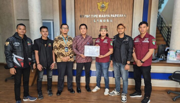 LSM Garang Silaturahmi Bersama Kepala Bea Cukai Langsa