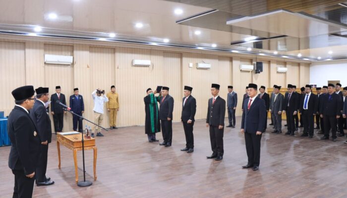 Wali Kota Binjai Lantik 4 Pejabat Eselon II
