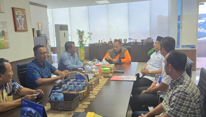 Percepatan Penanganan Banjir Sungai Tamiang, Bupati Dan Wabup Kunjungi BNPB
