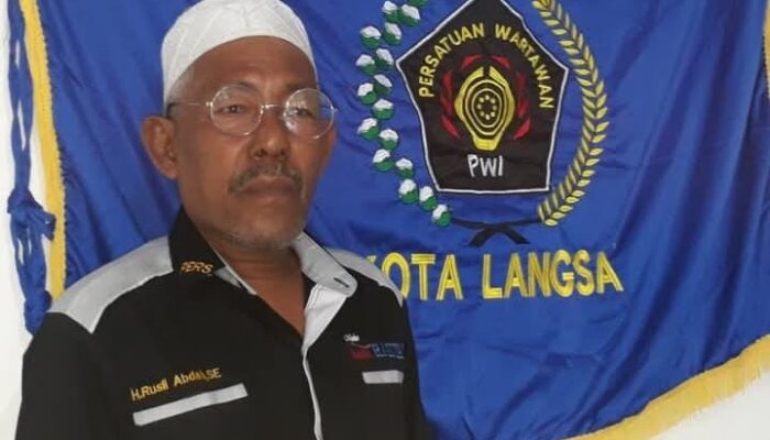 Anggota PWI Langsa, H Rusli Abdah Tutup Usia