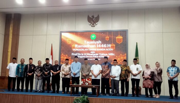 PT BNA Gelar Tausiyah Ramadhan Hadirkan Dewan Pakar ICMI Aceh