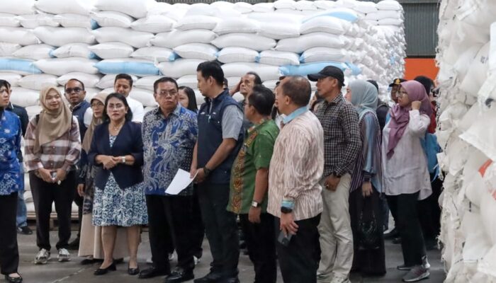 Wali Kota P.Siantar Sidak Ke Gudang Bulog