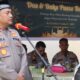 KAPOLRES Humbahas, AKBP Hary Ardianto menyampaikan sambutan dalam buka puasa bersama di Mapolres Humbahas. Waspada/Ist