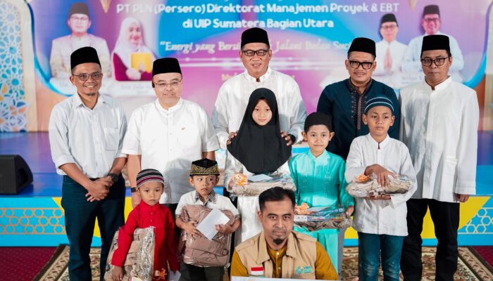 PLN UIP Sumbagut Berbagi Kebahagiaan Ramadhan Bersama Anak Yatim Dan Dhuafa