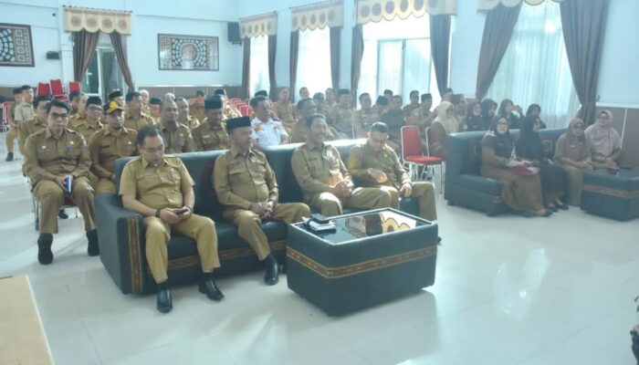 Bupati dan Wabup Bener Meriah Gelar Rapim Perdana