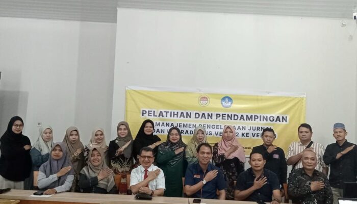 LPPM UNA Gelar Pelatihan Manajemen Jurnal Dan Upgrade OJS 3