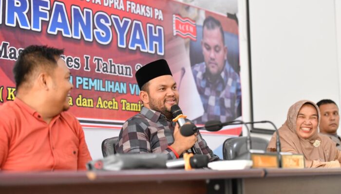 Irfansyah, Silaturrahmi Bersama Guru SMK Negeri 1 Langsa