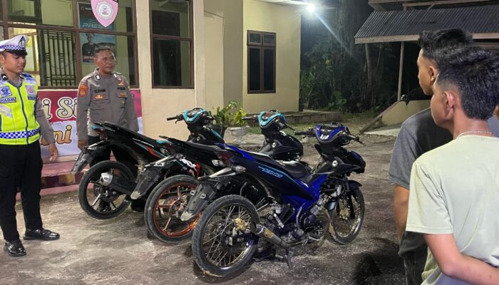 Ganggu Pengguna Jalinsum, Polisi Amankan Balap Liar