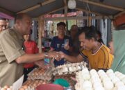 Bupati Langkat Sidak Pasar Tanjungpura Mengecek Ketersediaan Bahan Pokok