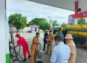 Sidak Sejumlah SPBU Di Banda Aceh, Polisi Pastikan Stok BBM Aman