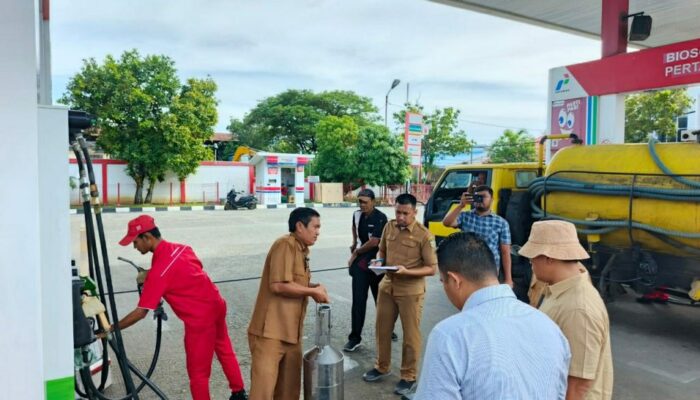 Sidak Sejumlah SPBU Di Banda Aceh, Polisi Pastikan Stok BBM Aman