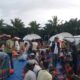Kegiatan buka puasa bersama pengungsi Rohingya di sejumlah camp yang ada di Aceh bersama Yayasan Geutanyoe, Rabu (12/3).Waspada/Munawar