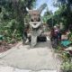 Tampak dalam gambar progres pembangunan jalan program TMMD ke 123 di Desa Jaboi Sabang sudah mencapai 80 persen. (Waspada/ist)