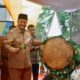 Pembukaan Pasar Ramadhan di pelataran parkir Dinas Koperasi dan UKM Kab. Batubara di Indrapura oleh Bupati Baharuddin Siagian bersama Wabup Syafrizal. Waspada/Ist