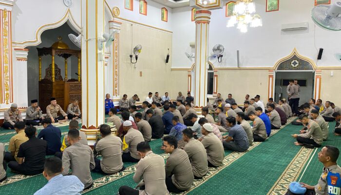 Polres Sabang Gelar Binrohtal Rutin Dalam Suasana Ramadhan 1446 H