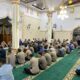Suasana kegiatan pembinaan rohani dan mental bagi anggota Polres Sabang di Masjid Baiturrahim Kuta Timu Sabang. (Waspada/ist)