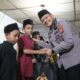 Kapolres Langkat, AKBP David Triyo Prasojo, SH, SIK, M.Si, bersama jajaran kepolisian dan Bhayangkari menggelar buka puasa bersama anak yatim, Rabu (12/3/25).Waspada/ist. 