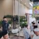 Bupati Salim Fakhry saat menyampaikan pidatonya. Waspada/Seh Muhammad Amin