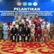 KetuaTP PKK Kabupaten Langkat, Endang Kurniasih Syah Afandin, resmi dilantik oleh Ketua TP PKK Sumut. Waspada/Ist