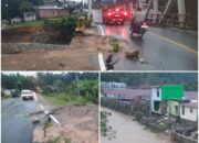 Banjir Sidimpuan, Jembatan Sihitang Nyaris Rubuh