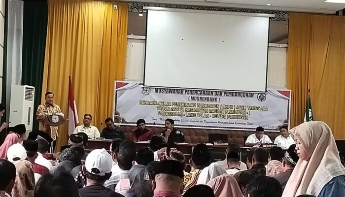 Bupati Agara: Jalan Raja Bintang Pulonas Baru Dibuka Sebelum Lebaran
