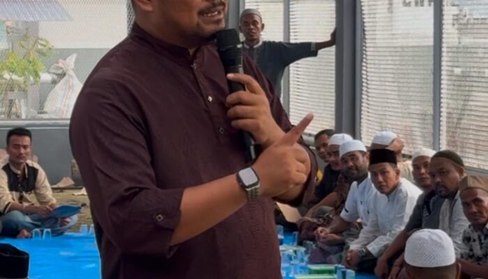 Pererat Kekeluargaan, Lapas Kelas IIB Blangpidie Bukber Dengan Warga Binaan