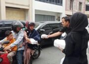 HUT Ke-7, Okemedan.com Berbagi Makanan Buka Puasa