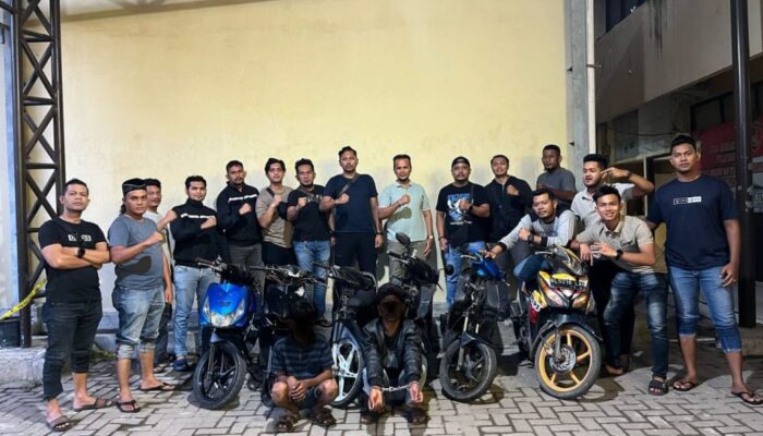 Ungkap Kasus Curanmor Di Banda Aceh, Polisi Amankan Tujuh Unit Sepeda Motor