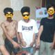 Ketiga pelaku saat diamankan di Polsek Tanahjawa.(Waspada/ist).
