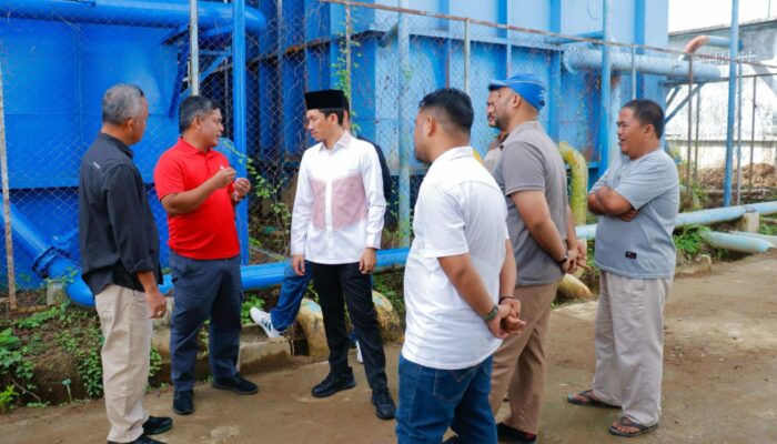 Bupati Tinjau Instalasi Pengolahan Air WTP 2 Perumdam