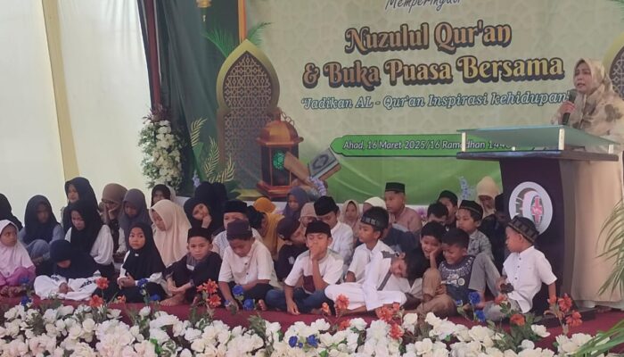 Peringati Nuzulul Qur’an, RS Cut Meutia Langsa Santuni Anak Yatim