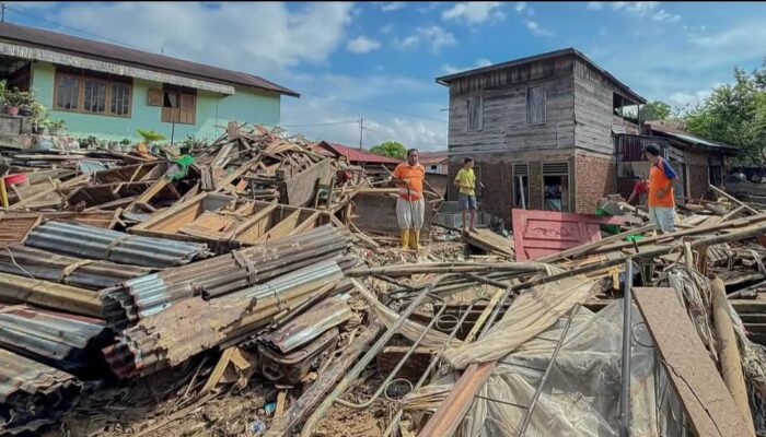 711 Warga Mengungsi Dan 3054 Terdampak Banjir Padangsidimpuan