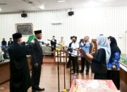 DPRK Lantik Anggota PAW Pengganti Jeffry Santana Dan Maimul Mahdi, Satu Tak Hadir