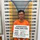 Pelaku K saat dipaparkan di gedung Sat Narkoba Polres Tebingtinggi. Waspada/Ist
