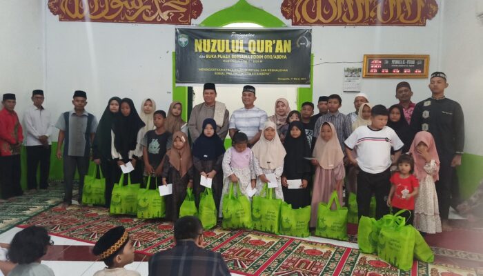 Kodim 0110/Abdya Gelar Tausiah Dan Bukber Santuni Yatim
