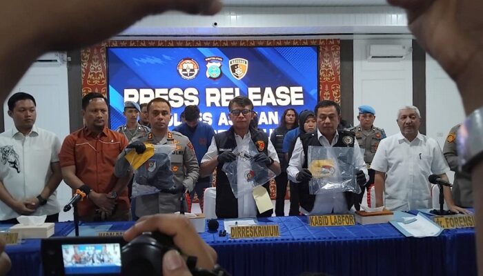 Kolaborasi Polda Sumut Dan Polres Asahan Amankan Ipda AE Cs