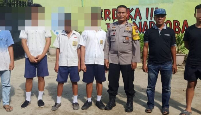 Polres P.Siantar Mediasi Perkara Perkelahian Pelajar