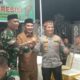 Bupati HM Salim Fakhry, Kapolres AKBP Doni Sumarsono, Dandim 0108/Agara, Letkol Czi Arya Murdyantoro foto bersama usai buka puasa bersama di rumah pribadi Bupati Agara, Selasa (18/3) .(Waspada/Ali Amran).